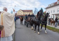 (FOTO) Štefanova blagoslovitev konj v Križevcih