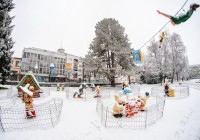 (FOTO) Murska Sobota pod snežno odejo