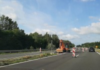(FOTO) Obnovitvena dela na pomurski avtocesti so v polnem teku
