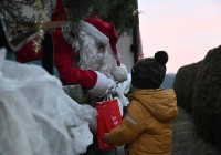 (FOTO) Božiček obdaril 170 otrok iz Občine Sveti Jurij ob Ščavnici
