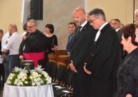 (FOTO) V Moravskih Toplicah slovo od častnega evangeličanskega škofa. "Bil je Trubar 20. stoletja," je poudaril Novak