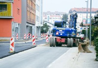 (FOTO) Tako napreduje izgradnja Gregorčičeve ulice