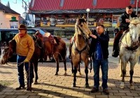 (FOTO) V Lendavi blagoslovili konje