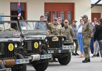 (FOTO) V Murski Soboti blagoslovili starodobna vojaška vozila