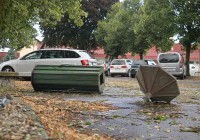 (FOTO) Orkanski veter razdejal tudi Gornjo Radgono