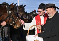 (FOTO) Štefanova blagoslovitev konj na Kapelskem Vrhu