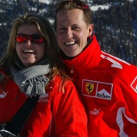 Michael Schumacher z ženo Corinno