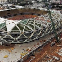 Gradnja arene v Braziliji