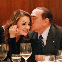 Silvio Berlusconi in Francesca Pascale