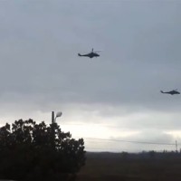 Ruski helikopterji nad Ukrajino