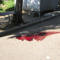 Mlaka krvi na pokopališču, kjer je umrl 55-letni Jovica Arsenjević