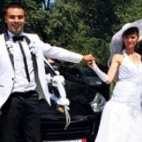 Dejan Stanković Krlaj in Jelena na poročni dan