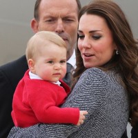 Princ George z mamo Kate 2