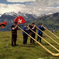 Alphorns_Grindelwald Švica