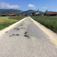 cesta šentrupert  slovenska vas