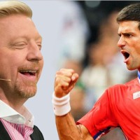 Boris Becker in Novak Djoković