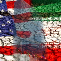 Iran-US_fLAGS