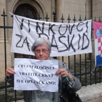 Hrvaška, protest