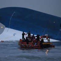 sewol trajekt potopljen