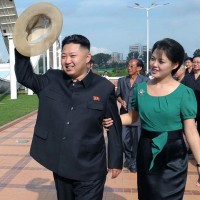 Kim Jong Un in Kim Yo Jong