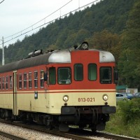 motorka vlak slovenske železnice sž