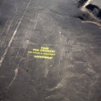 Nazca črte, Greenpeace 1