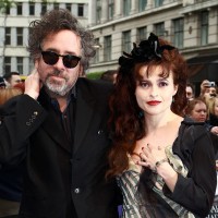 Tim Burton in Helena Bonham Carter