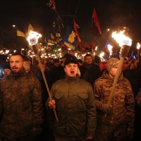 ukrajina desni sektor svoboda stepan bandera