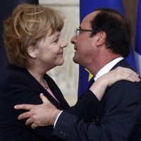 angela dorothea merkel francois hollande francija nemčija kancler kanclerka predsednik tony