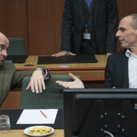 luis de guindos, yanis varoufakis