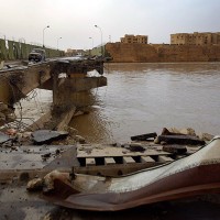 tikrit isis islamska država most eksplozija tony