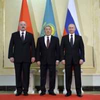 Lukasenko, Nazarbajev, Putin