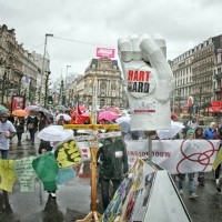 protesti belgija bruselj