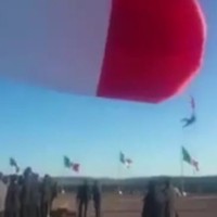 mehika zastava odpihnilo veter