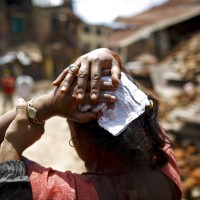 Nepal stresel nov močan potres-3
