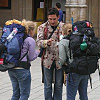 backpacking popotnik potovanje turist