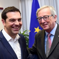 alexis cipras, jean-claude juncker