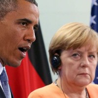 obama in merkel