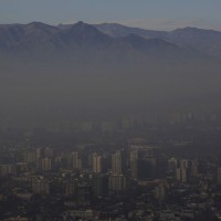santiago cile smog