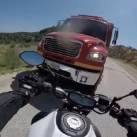 trčenje motorist tovornjak