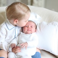 Princesa Charlotte in princ George