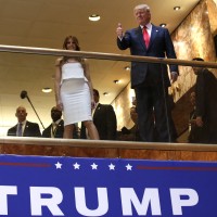 Trump in Melania