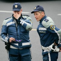 policija policist motorist