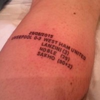 Liverpool-vs-West-Ham-scoreline-tattoo