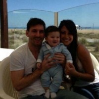 Lionel Messi: Pokazal sina Thiaga