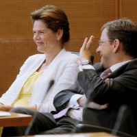 Jani Möderndorfer in Alenka Bratušek