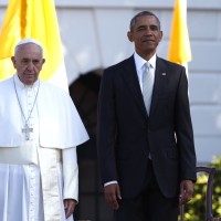 Papež in Obama