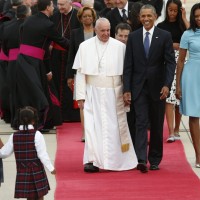 Papež Frančišek in Barack Obama