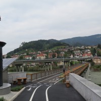 V Dravogradu odprli obnovljen stari most cez Dravo