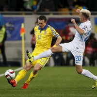 Artem Fedetski Kevin Kampl Ukrajina Slovenija